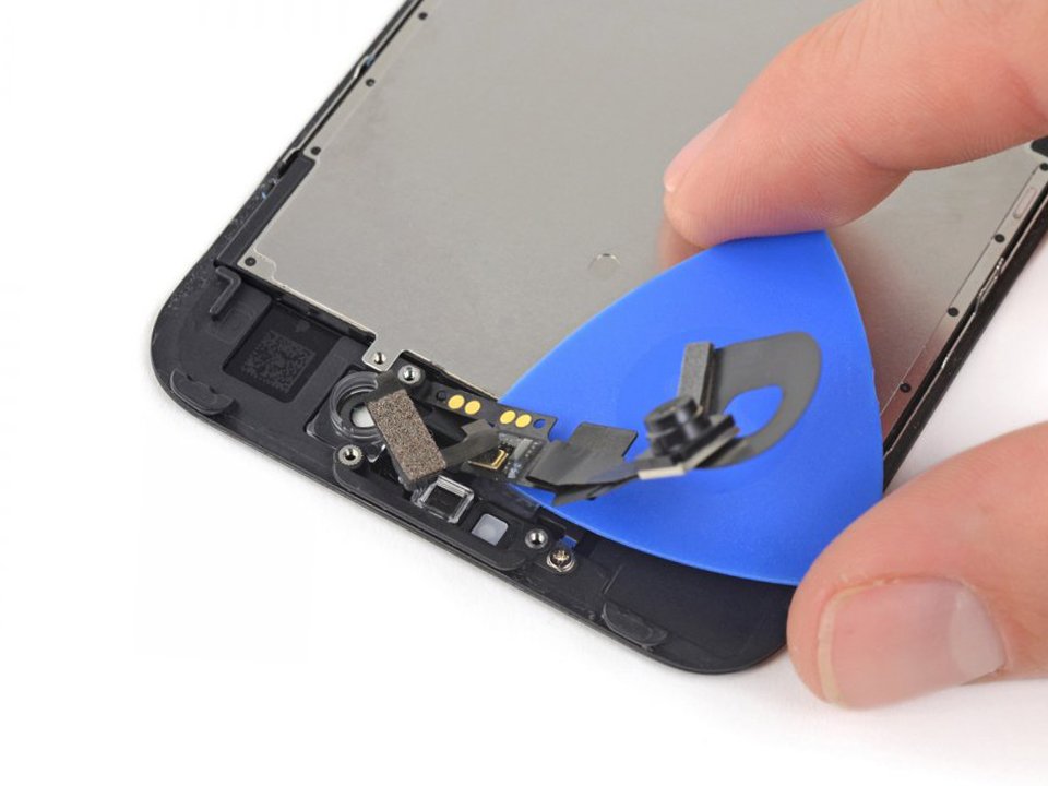 замена передней камеры iphone 8