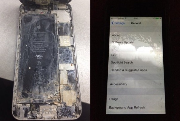 Чистка iPhone 6 Plus после воды