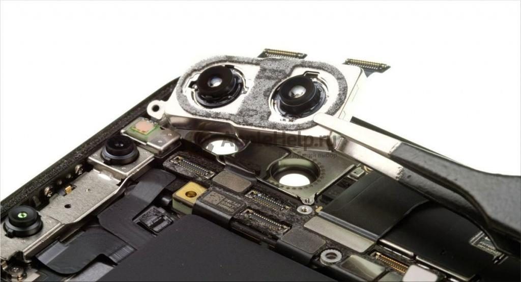 Замена задней камеры iPhone X
