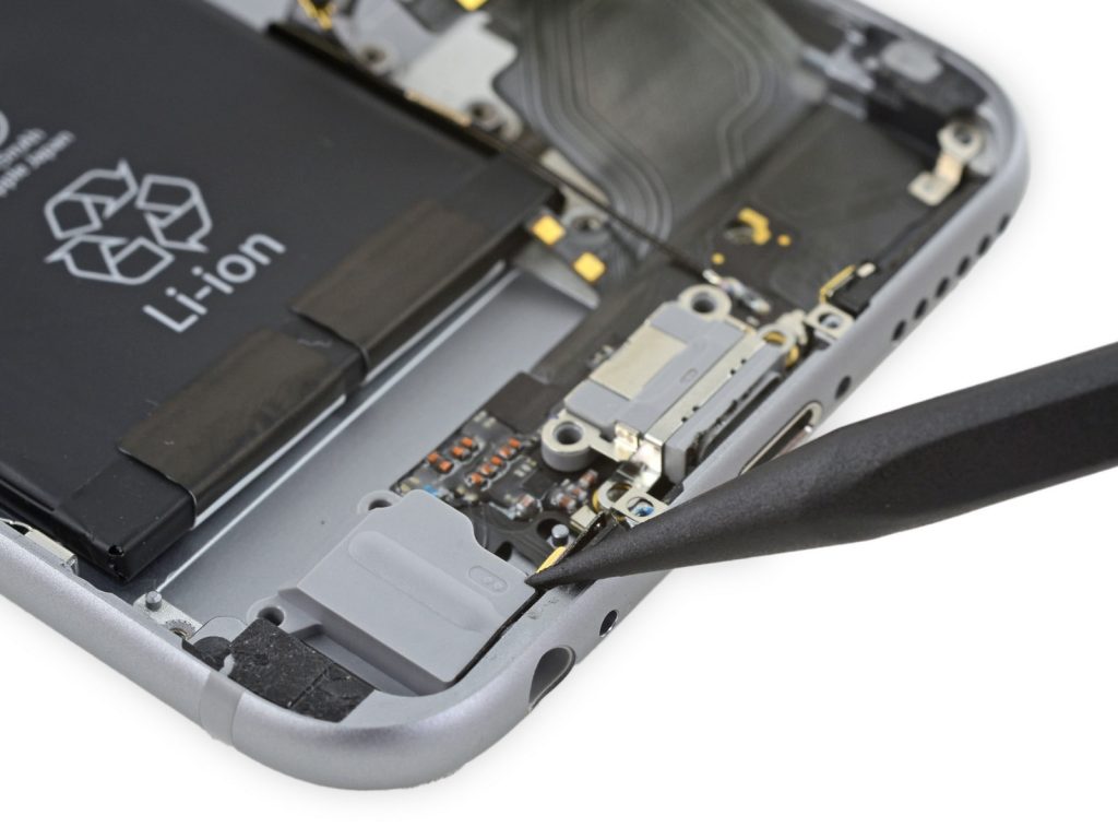iphone 6 plus замена разъема наушников