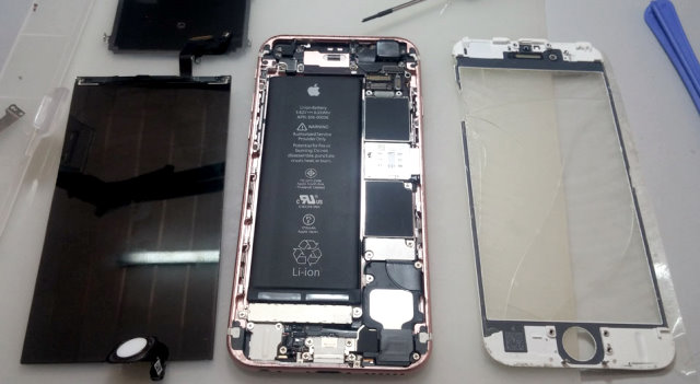 Не работает сенсор в iPhone