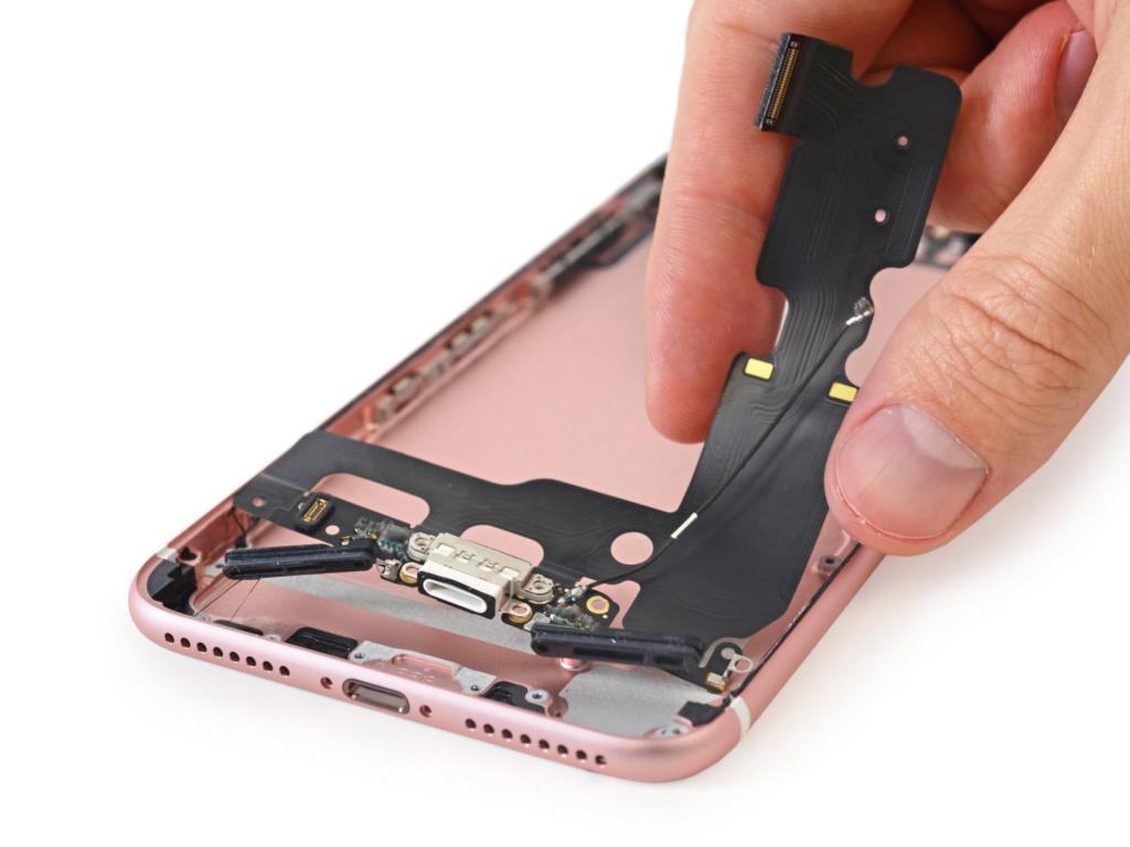 замена разъема зарядки iphone 8