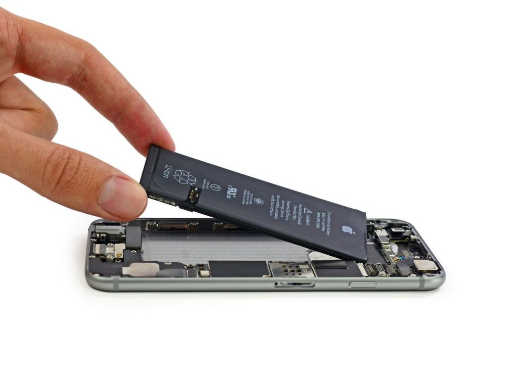 замена аккумулятора iphone 6