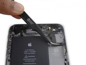 замена кнопки включения iphone 6s plus