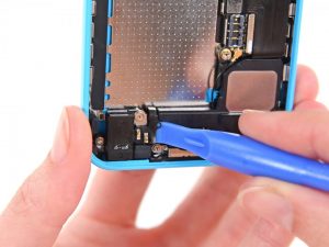 iphone 5c замена микрофона