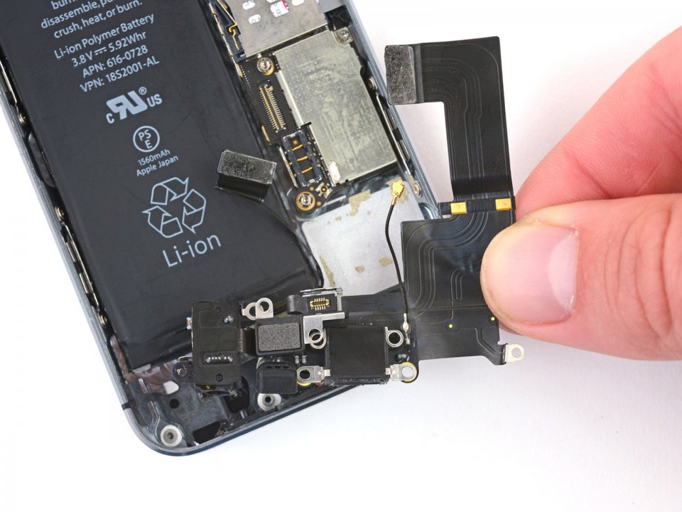 iphone 5s замена разъема зарядки