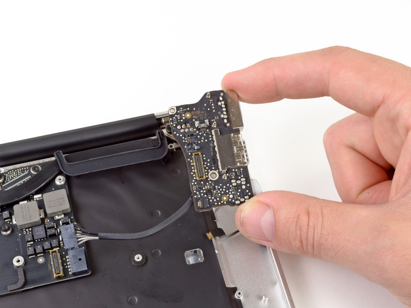 macbook air замена разъема зарядки