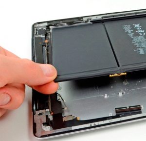 замена аккумулятора ipad 4