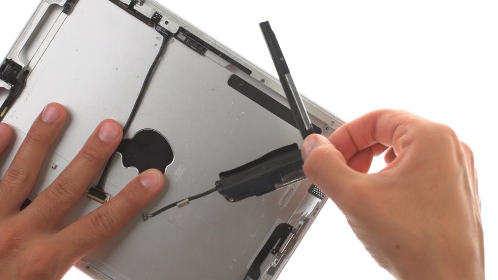 замена динамика ipad 2