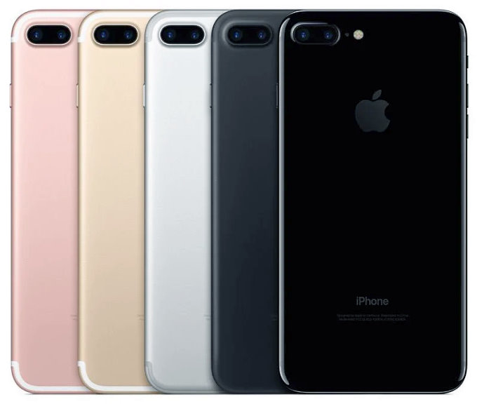 Цвета iPhone 7